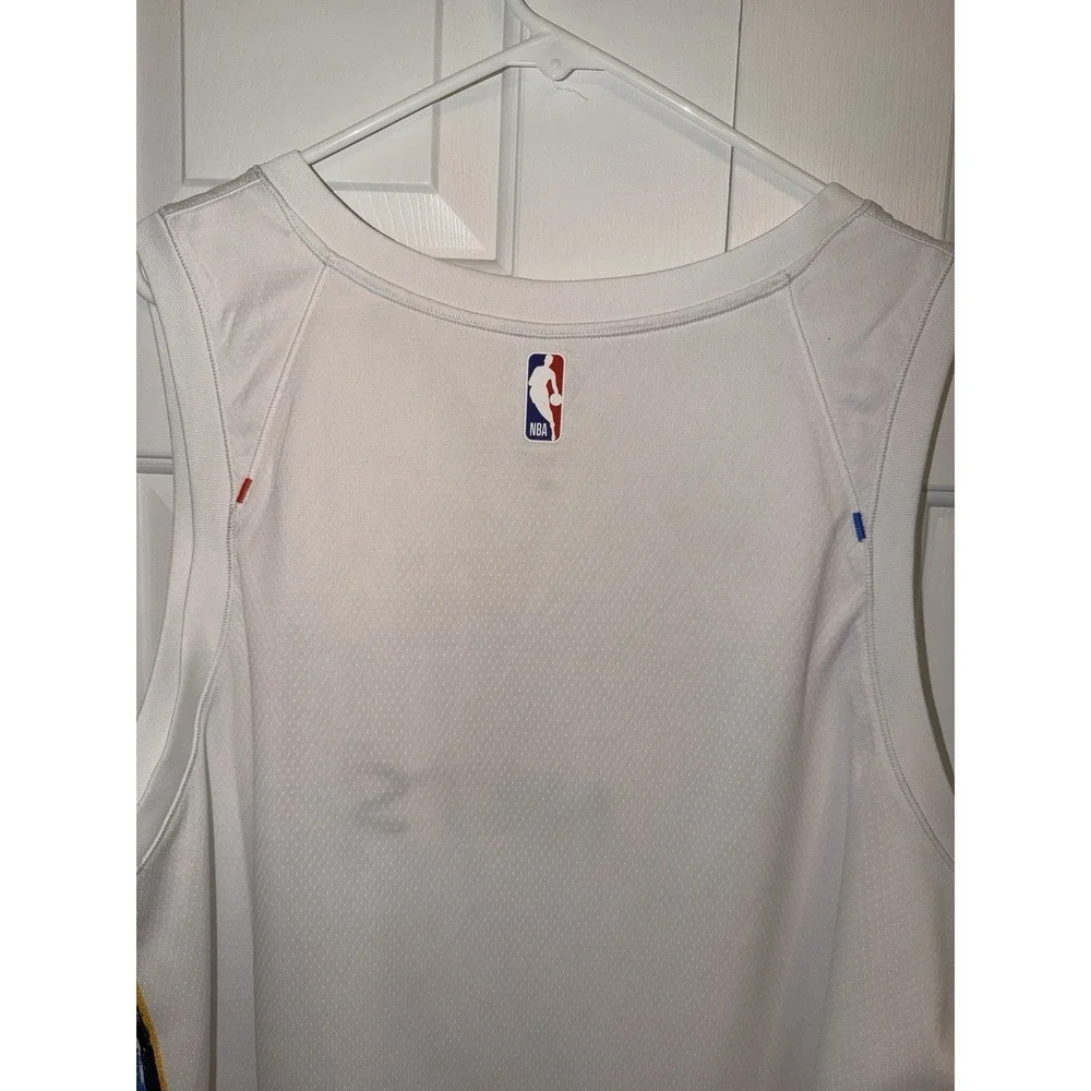 Nike Brooklyn Nets‎ Basquiat NBA Jersey 2XL White Men's Officially Licensed